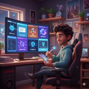 AI productivity apps dashboard helping improve daily tasks in 2025